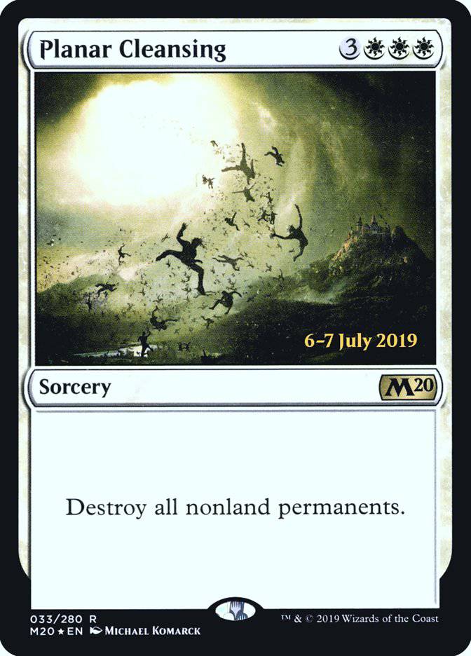 Planar Cleansing  [Core Set 2020 Prerelease Promos] - Destination Retro