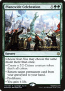 Planewide Celebration  [War of the Spark Prerelease Promos] - Destination Retro