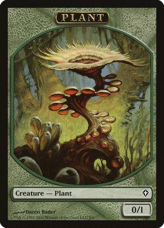 Plant Token [Worldwake Tokens] - Destination Retro
