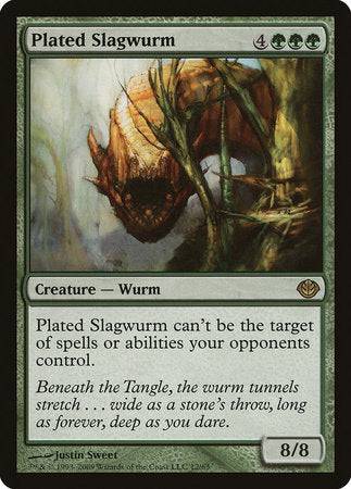 Plated Slagwurm [Duel Decks: Garruk vs. Liliana] - Destination Retro
