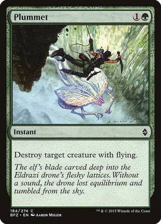 Plummet [Battle for Zendikar] - Destination Retro