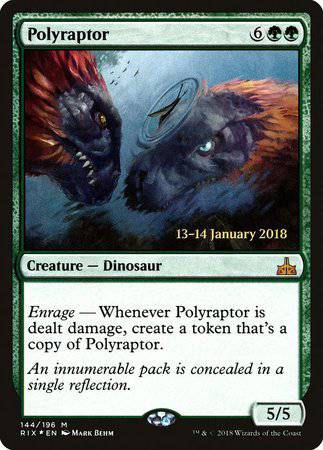 Polyraptor [Rivals of Ixalan Promos] - Destination Retro