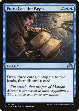 Pore Over the Pages [Shadows over Innistrad] - Destination Retro