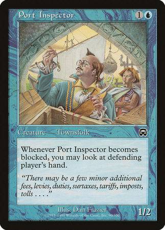 Port Inspector [Mercadian Masques] - Destination Retro
