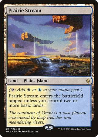 Prairie Stream [Battle for Zendikar] - Destination Retro