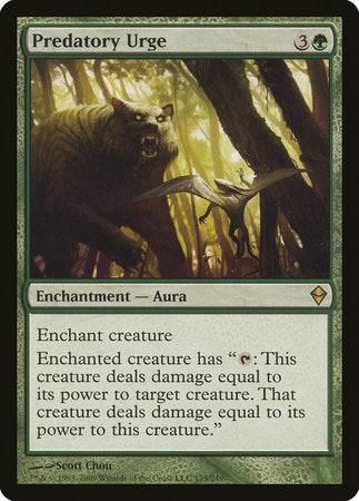 Predatory Urge [Zendikar] - Destination Retro