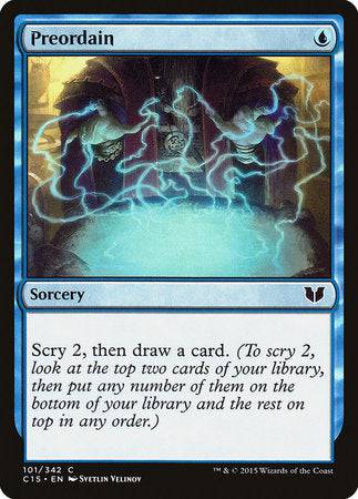Preordain [Commander 2015] - Destination Retro