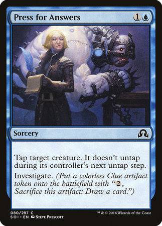 Press for Answers [Shadows over Innistrad] - Destination Retro