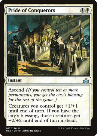 Pride of Conquerors [Rivals of Ixalan] - Destination Retro