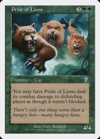 Pride of Lions [Seventh Edition] - Destination Retro
