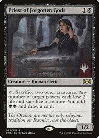 Priest of Forgotten Gods [Promo Pack: Throne of Eldraine] - Destination Retro