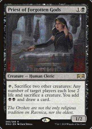 Priest of Forgotten Gods [Ravnica Allegiance] - Destination Retro