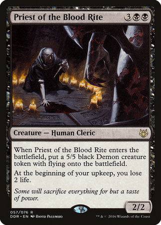 Priest of the Blood Rite [Duel Decks: Nissa vs. Ob Nixilis] - Destination Retro
