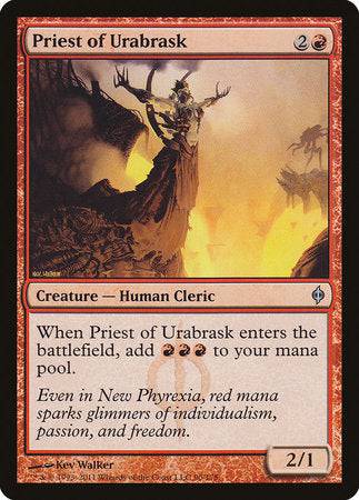Priest of Urabrask [New Phyrexia] - Destination Retro
