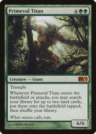 Primeval Titan [Magic 2011] - Destination Retro