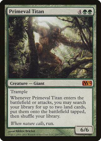 Primeval Titan [Magic 2012] - Destination Retro