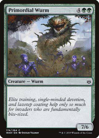 Primordial Wurm [War of the Spark] - Destination Retro