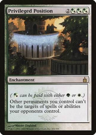 Privileged Position [Ravnica: City of Guilds] - Destination Retro
