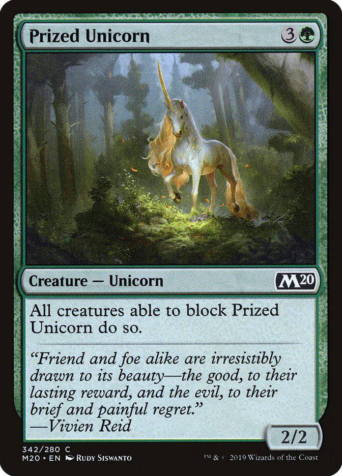 Prized Unicorn [Core Set 2020] - Destination Retro