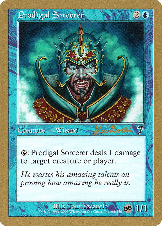Prodigal Sorcerer (Alex Borteh) (SB) [World Championship Decks 2001] - Destination Retro