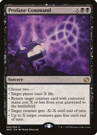 Profane Command [Modern Masters 2015] - Destination Retro