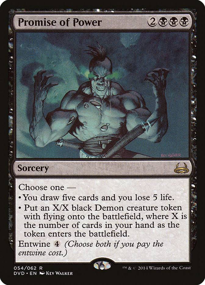 Promise of Power (Divine vs. Demonic) [Duel Decks Anthology] - Destination Retro
