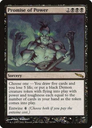 Promise of Power [Mirrodin] - Destination Retro