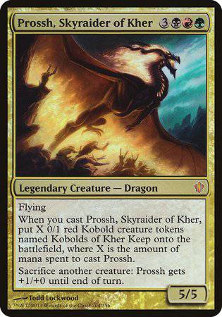 Prossh, Skyraider of Kher (Commander 2013) [Commander 2013 Oversized] - Destination Retro