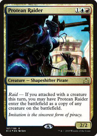 Protean Raider [Rivals of Ixalan Promos] - Destination Retro