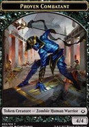 Proven Combatant // Cat Double-sided Token [Hour of Devastation Tokens] - Destination Retro