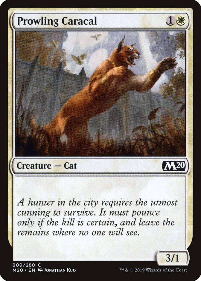 Prowling Caracal [Core Set 2020] - Destination Retro