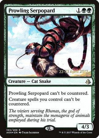 Prowling Serpopard [Amonkhet Promos] - Destination Retro