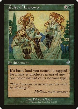 Pulse of Llanowar [Invasion] - Destination Retro