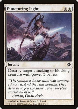 Puncturing Light [Rise of the Eldrazi] - Destination Retro