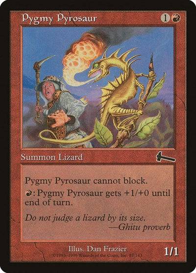 Pygmy Pyrosaur [Urza's Legacy] - Destination Retro