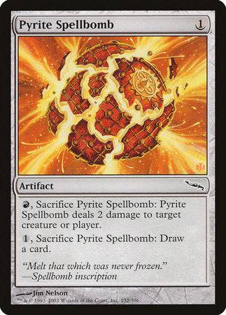 Pyrite Spellbomb [Mirrodin] - Destination Retro