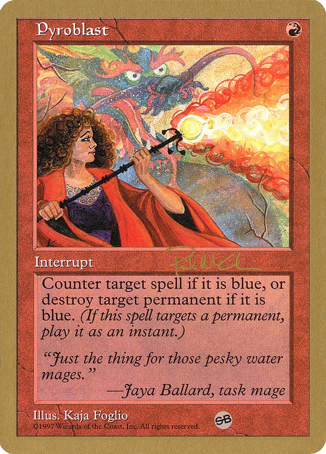 Pyroblast (Paul McCabe) (SB) [World Championship Decks 1997] - Destination Retro