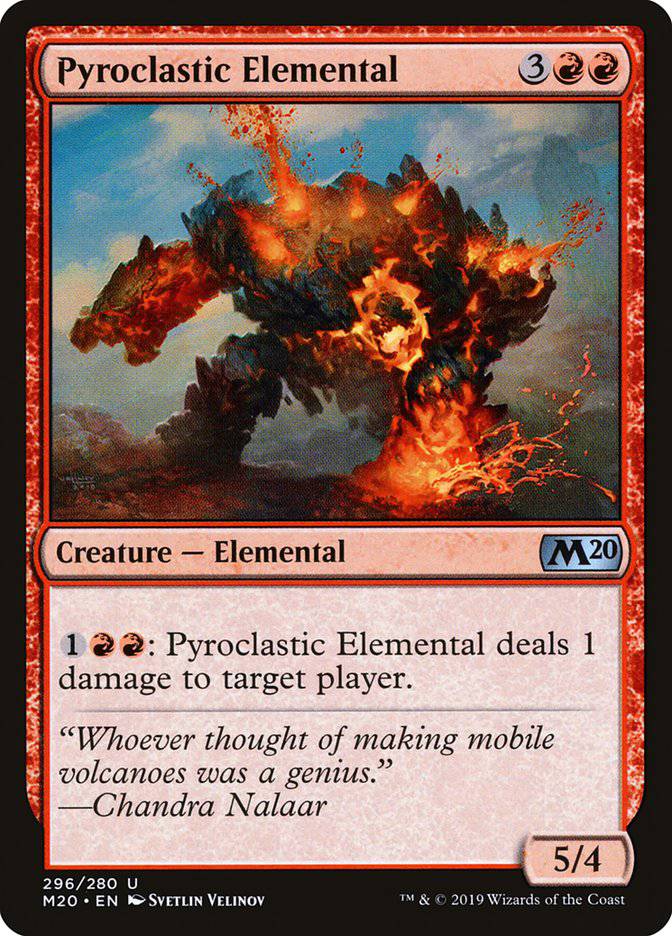 Pyroclastic Elemental [Core Set 2020] - Destination Retro