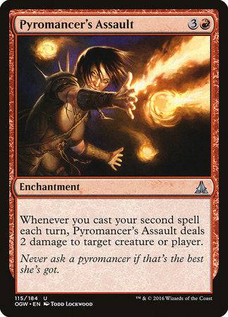 Pyromancer's Assault [Oath of the Gatewatch] - Destination Retro