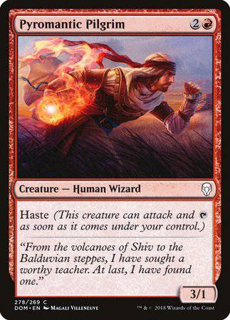 Pyromantic Pilgrim [Dominaria] - Destination Retro
