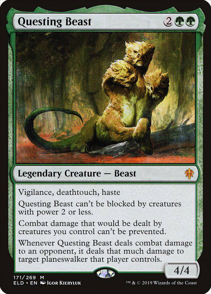 Questing Beast [Throne of Eldraine] - Destination Retro