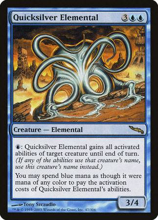 Quicksilver Elemental [Mirrodin] - Destination Retro