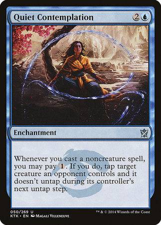 Quiet Contemplation [Khans of Tarkir] - Destination Retro