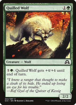 Quilled Wolf [Shadows over Innistrad] - Destination Retro