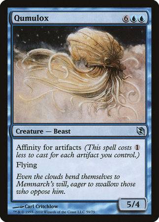 Qumulox [Duel Decks: Elspeth vs. Tezzeret] - Destination Retro