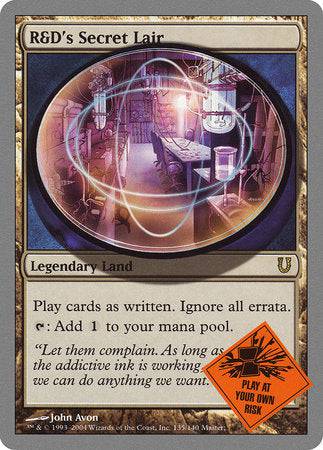 R&D's Secret Lair [Unhinged] - Destination Retro