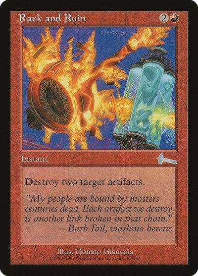 Rack and Ruin [Urza's Legacy] - Destination Retro
