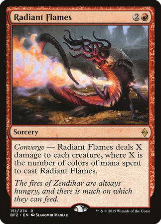 Radiant Flames [Battle for Zendikar] - Destination Retro