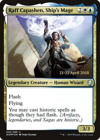 Raff Capashen, Ship's Mage [Dominaria Promos] - Destination Retro
