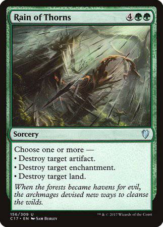 Rain of Thorns [Commander 2017] - Destination Retro